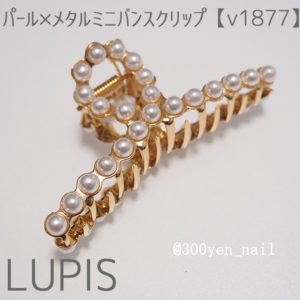 LUPISルピスパール×メタルミニバンスクリップ【v1877】