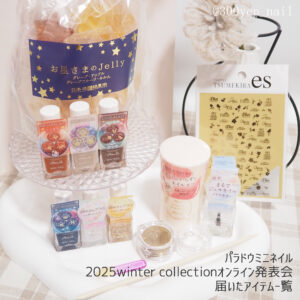 パラドゥ2025冬オンライン発表会アイテム
