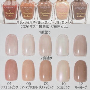 キャンメイクファンデーションカラーズカラーチャート02