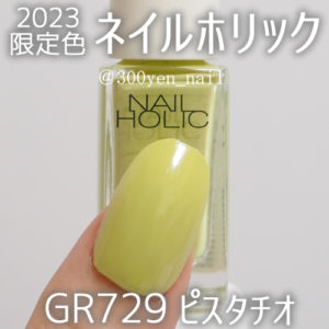 ネイルホリックGR729 ピスタチオ