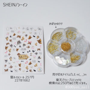 ハロウィンネイルデザイン材料SHEINシーイン